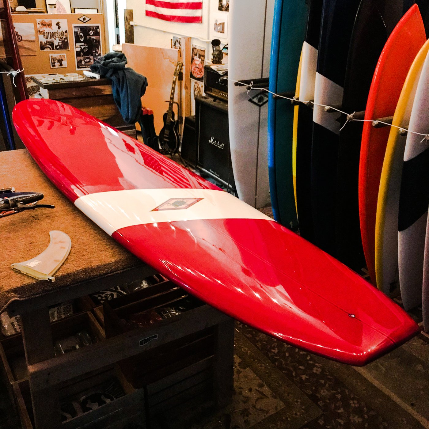 HOT ROD SURF — Grazing Ping 10'2 Surfboard Longboard by HOT ROD